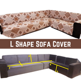 Pattern Printed Reversible Sofa Cover