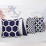 BAIBU EMBROIDERY DESIGN PATTERN CUSHION COVERS (PACK OF 4)