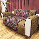 Sofa Cover Quilted with Sindhi Runner