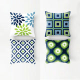 ECO FRIENDLY PATTERN CUSHION COVERS (PACK OF 4)