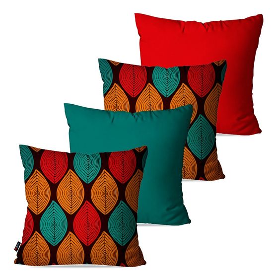 COMBINE COLORS CUSHION COVERS (PACK OF 4)